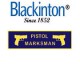 Blackinton® “Pistol Marksman” Award Commendation Bar